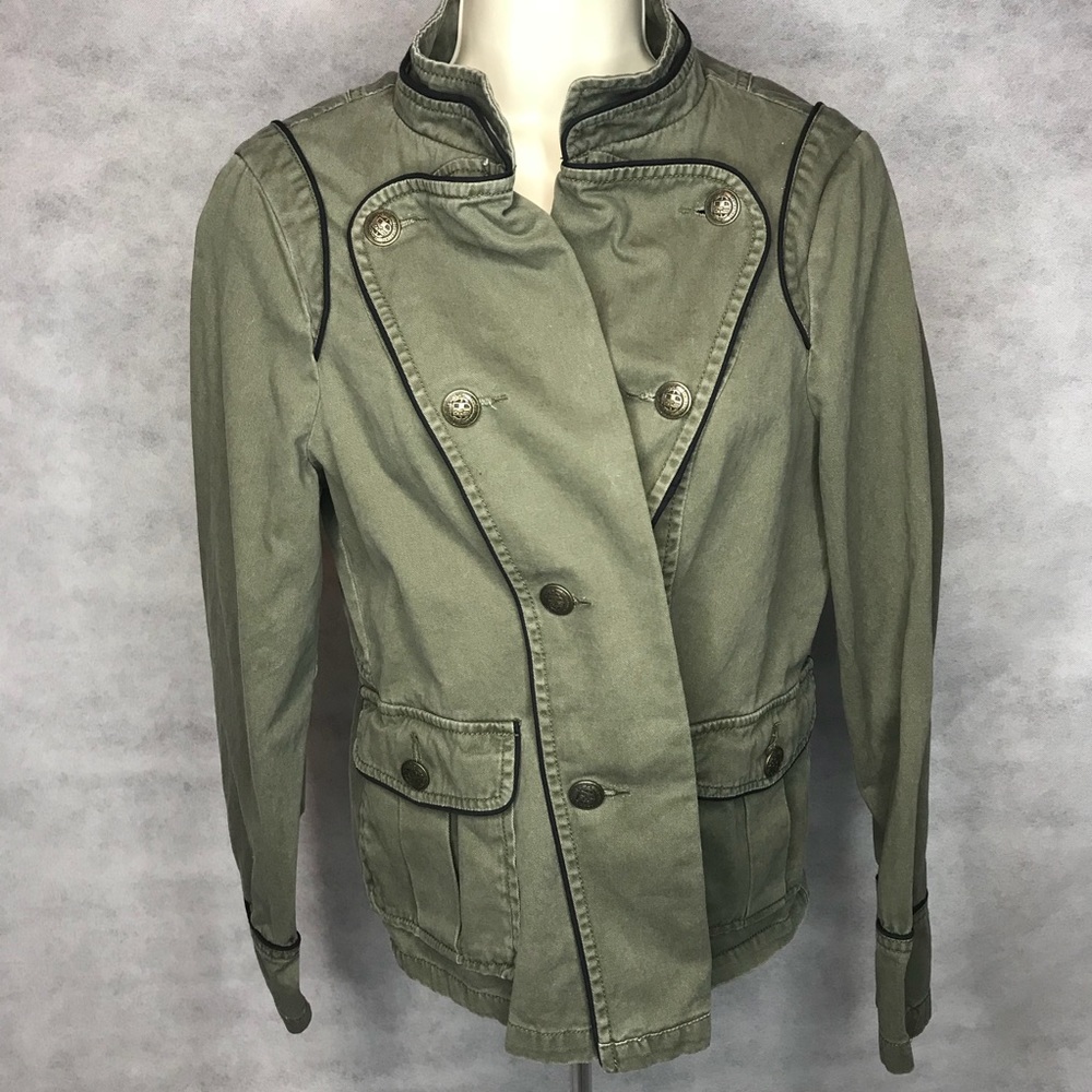 a.n.a Military Style Salzburg Button Jacket